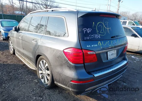 2013 Mercedes-Benz Gl 450 4Matic z USA, uszkodzony, nr VIN 4JGDF7CE8DA254308